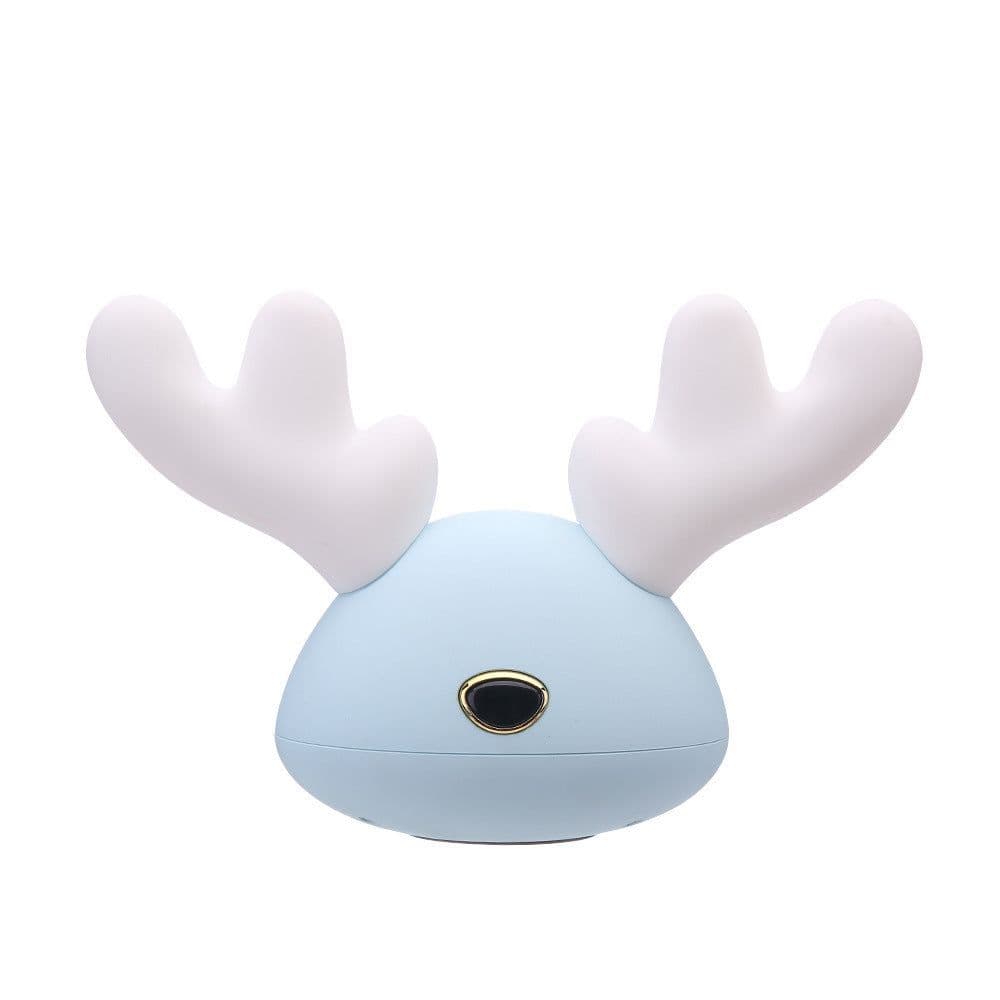 image-USB LED Night Light Deer Little antler Cartoon Deer Night LightsChanging Night Light Lamp