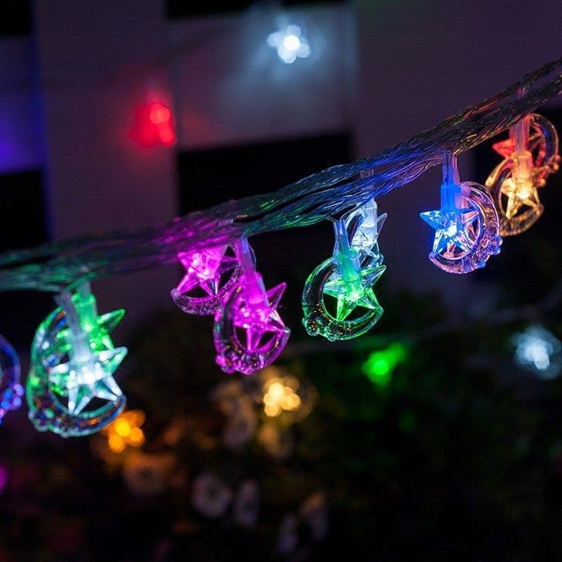 image-Garden Decoration Christmas Lights LED Battery Lights
