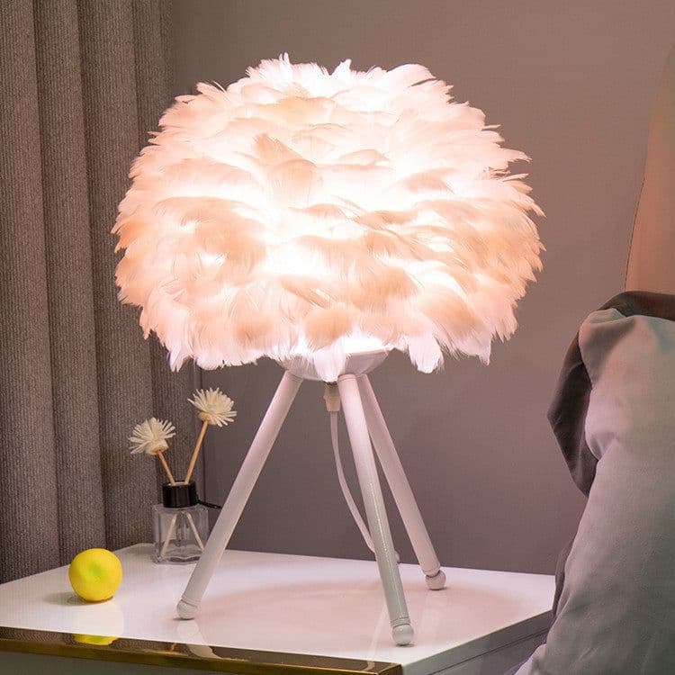 image-Bedroom Bedside Lamp Nordic Ins Girl American Style