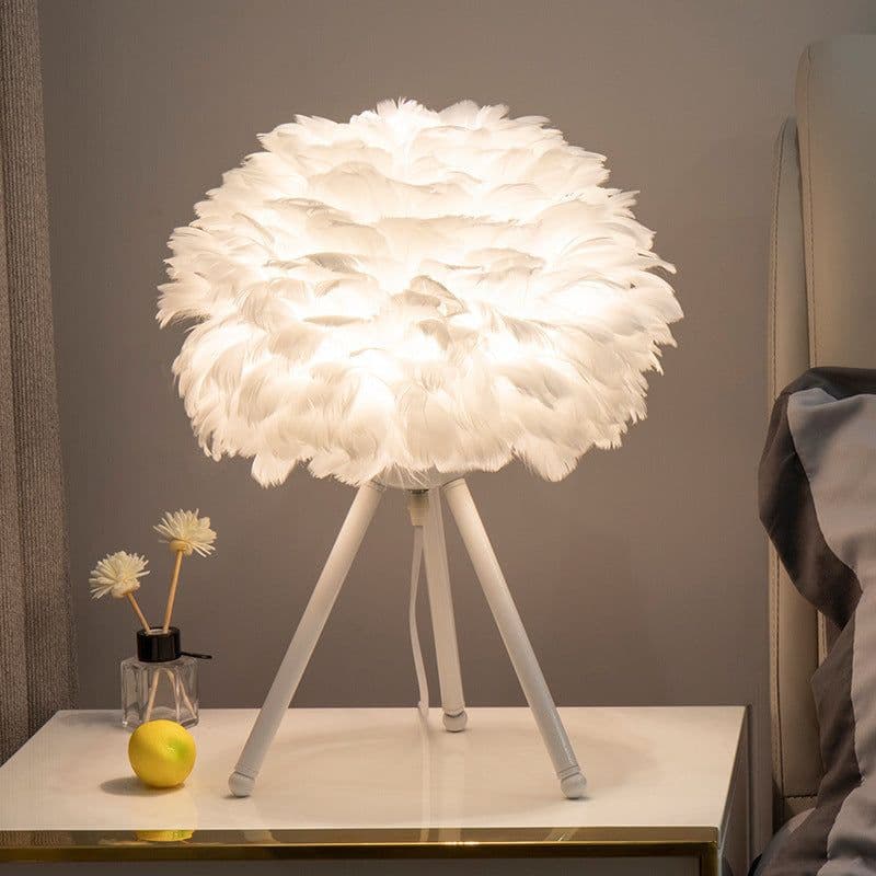 image-Bedroom Bedside Lamp Nordic Ins Girl American Style