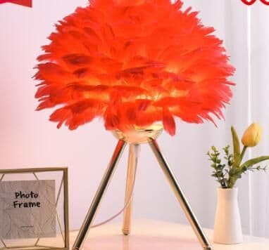 image-Bedroom Bedside Lamp Nordic Ins Girl American Style