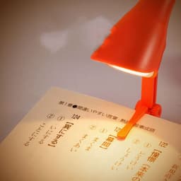image-Eye Protection Table Lamp LED Book Light Mini Clip-on Flexible Bright LED Lamp Light Book Reading Lamp for Travel Bedroom Book