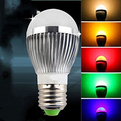 image-Led Lights Red Yellow Green Blue Light Color Bulbs