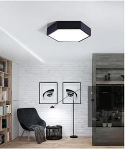 image-Modern Minimalist Thin Geometric Ceiling Lamp