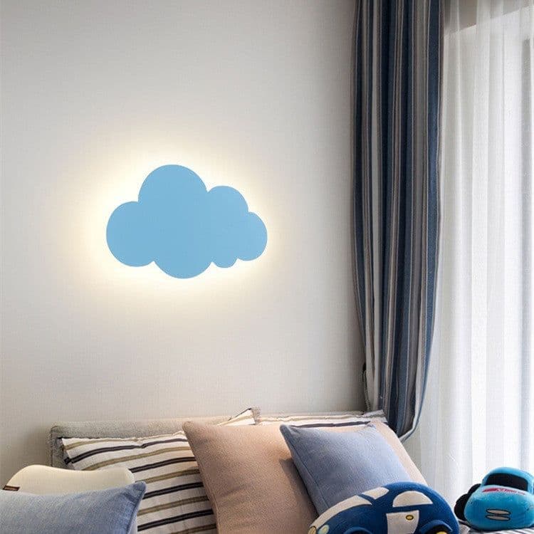 image-Children's Room Wall Lamp Colorful Cloud Lamp Cartoon Led Wall Lamp