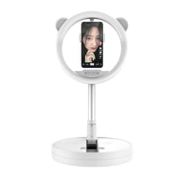 image-Mobile Phone Live Fill Light New Net Celebrity Live Light Integrated Folding Storage LED Ring Light Live Support