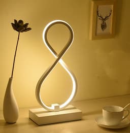 image-Simple Nordic Bedroom Bedside Table Lamp Warm And Romantic Home Creative Personality Eye Protection Desk Led Table Lamp