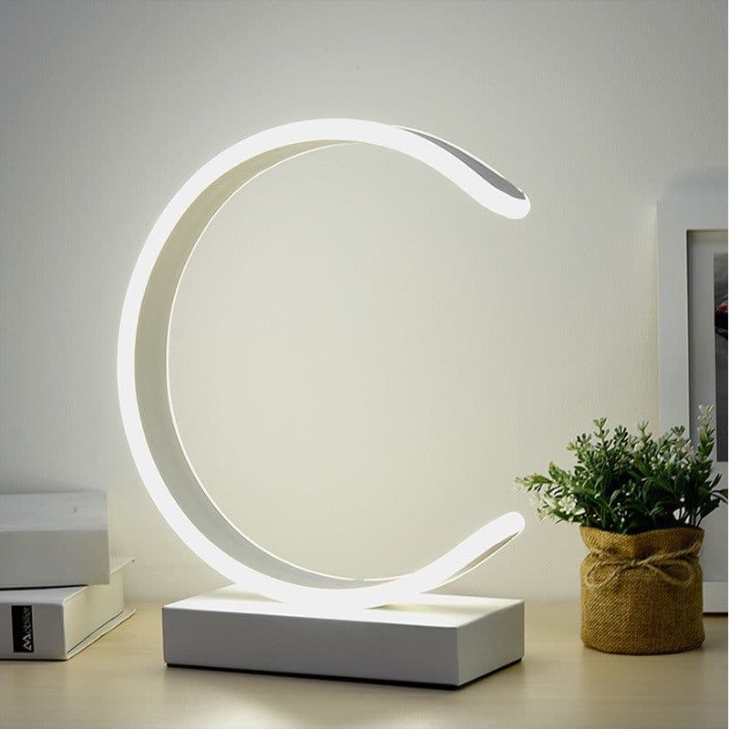 image-Simple Nordic Bedroom Bedside Table Lamp Warm And Romantic Home Creative Personality Eye Protection Desk Led Table Lamp