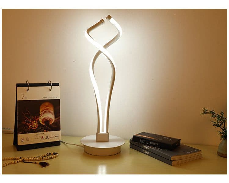 image-Simple Nordic Bedroom Bedside Table Lamp Warm And Romantic Home Creative Personality Eye Protection Desk Led Table Lamp