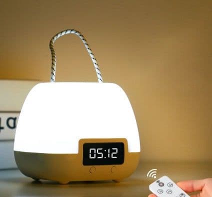 image-Night Light Bedroom SleepLight Baby Breastfeeding Eye Care Bedside Confinement Household Rechargeable Remote Control DeskLamp For Newborns