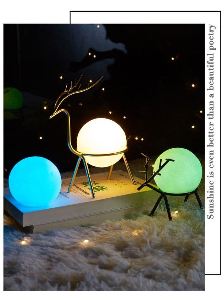 image-Deer Night Light Creative Ornaments