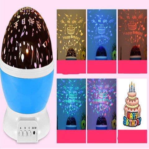 image-LED Projector Light USB Starry Sky Night Light Rotating Bedside Table Lamp For Kids Home Decoration Desk Light Atmosphere