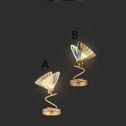 image-Hot Sale Butterfly Lamp Chandelier for Living Room Bedroom Bedside Staircase Hall Restaurant Art Indoor Lighting Decor