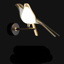 image-Modern Simplicity LED Wall Lamp Magpie Bird Model Light Sconce Light Indoor Lighting Home Kitchen Bedside Bedroom Living Room