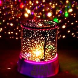 image-Automatic Rotating Starry Sky Projector Lamp With Music Starry Sky Lraqi Starry Sky Lamp