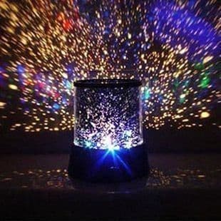 image-Automatic Rotating Starry Sky Projector Lamp With Music Starry Sky Lraqi Starry Sky Lamp