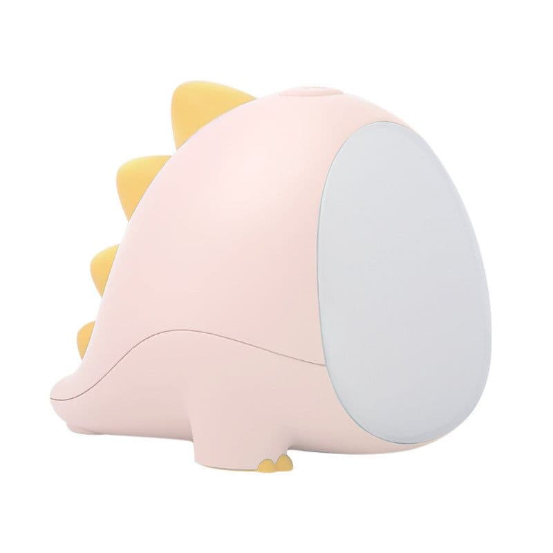 image-Dinosaur Silicone Night Light Children's Bedroom Cartoon Cute Atmosphere Lamp Bedside Sleeping Night Light Gift