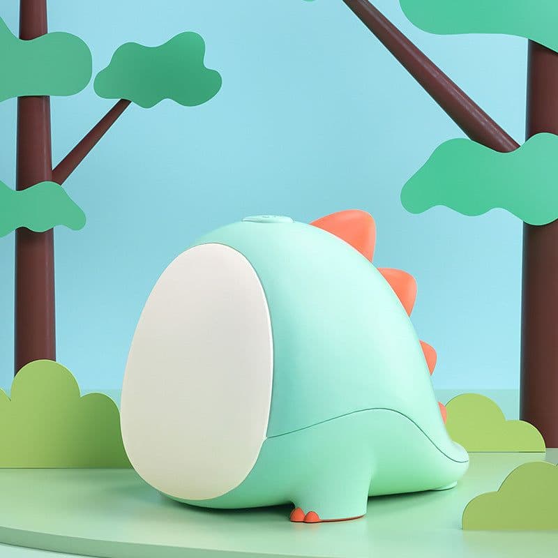 image-Dinosaur Silicone Night Light Children's Bedroom Cartoon Cute Atmosphere Lamp Bedside Sleeping Night Light Gift
