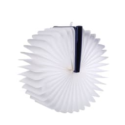 image-Creative LED Night Light USB Recharge Folding Book Light Wooden RGB Table Lamp Home Desk Decoration