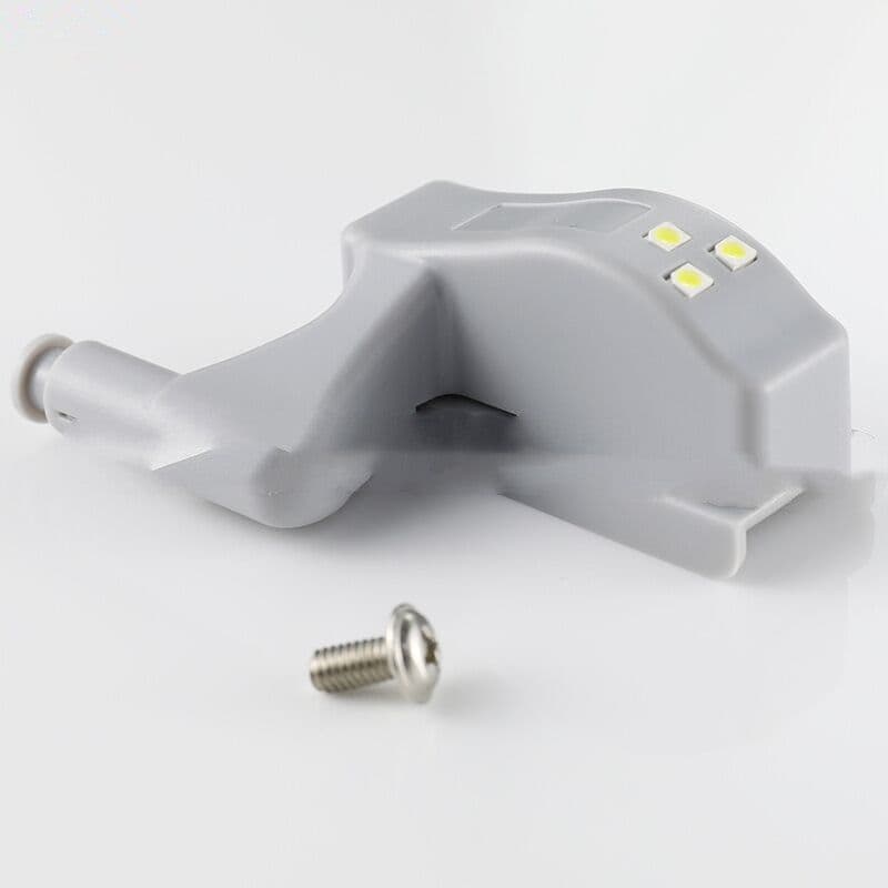 image-Warm White Light Cabinet Door Intelligent Induction Hydraulic Hinge Lamp