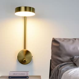 image-Bedside Lamp Wall Lamp Rotary Key Switch Lamp Wall Lamp Background Wall Decoration