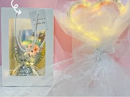 image-Starry Lights Love Beaded Bouquet 520 Birthday Gift