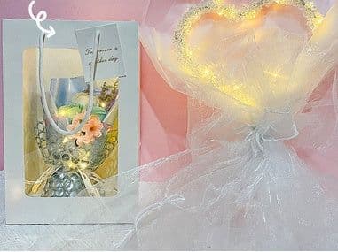 image-Starry Lights Love Beaded Bouquet 520 Birthday Gift