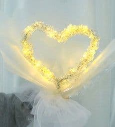image-Starry Lights Love Beaded Bouquet 520 Birthday Gift