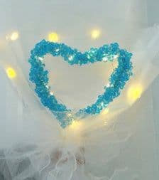 image-Starry Lights Love Beaded Bouquet 520 Birthday Gift