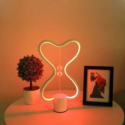 image-7 Color Changeable Heng Balance Lamp USB Powered Home Decor Bedroom Office Kids Desk lamp Children Gift Christmas Night lamp