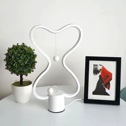 image-7 Color Changeable Heng Balance Lamp USB Powered Home Decor Bedroom Office Kids Desk lamp Children Gift Christmas Night lamp