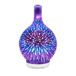 image-5V Glass Colorful Vase Humidifier