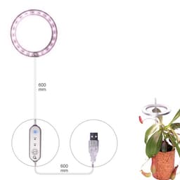 image-LED Grow Light Full Spectrum Angel Ring Phyto Grow Lamp USB Phytolamp For Plants 5V Lamp Indoor Flower Greenhouse Plant Seedling
