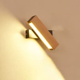 image-Wooden LED Wall Lamp Modern Adjustable Lighting Bar Restaurant Living Room Porch Wall Lamps Corridor Home Decor
