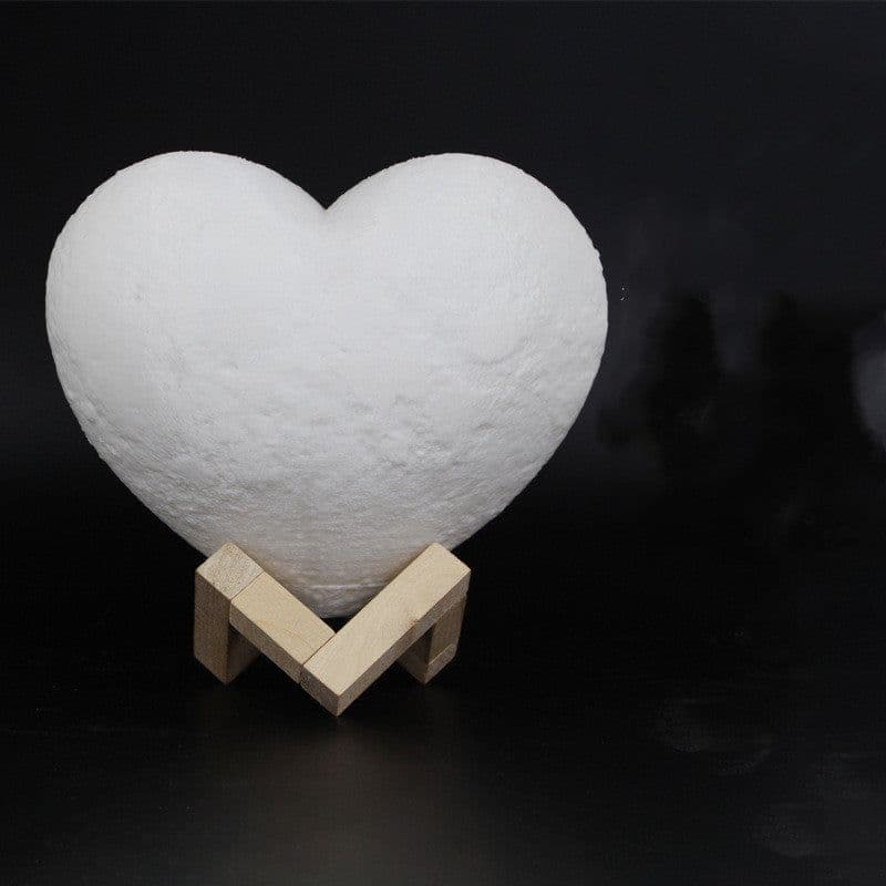 image-Love Night Light Valentine'S Day Heart-Shaped Moon Light