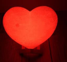 image-Love Night Light Valentine'S Day Heart-Shaped Moon Light