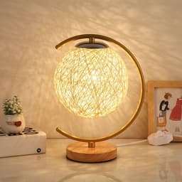image-Bedroom Bedside Night Light Girl Dream Moon Starry Sky Starry Light