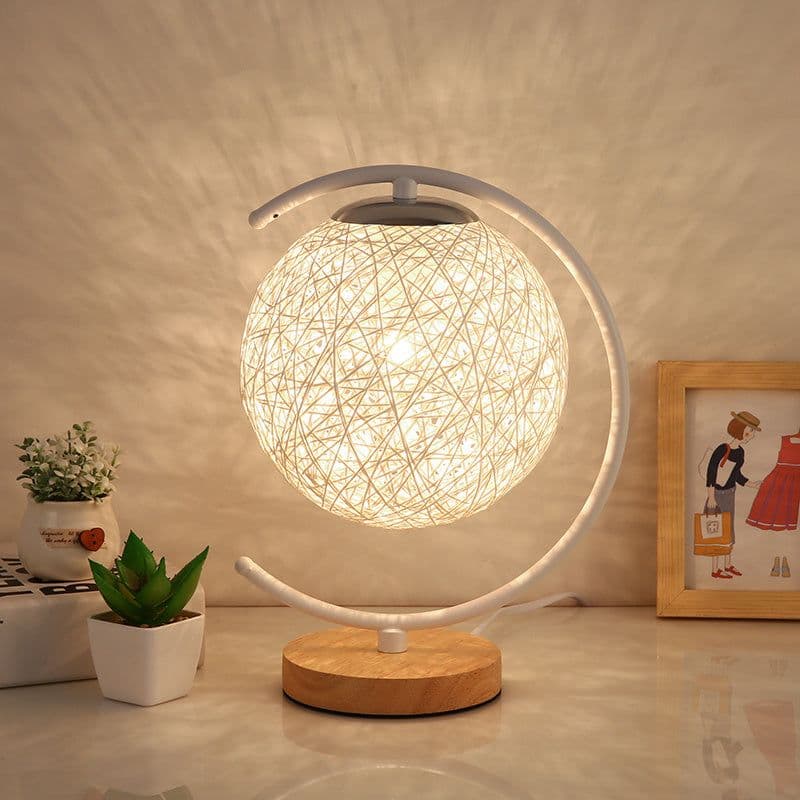 image-Bedroom Bedside Night Light Girl Dream Moon Starry Sky Starry Light