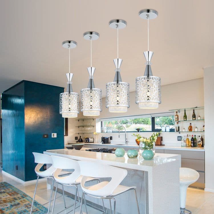 image-Dining Room Chandelier Modern Minimalist Nordic Single Head Small Chandelier