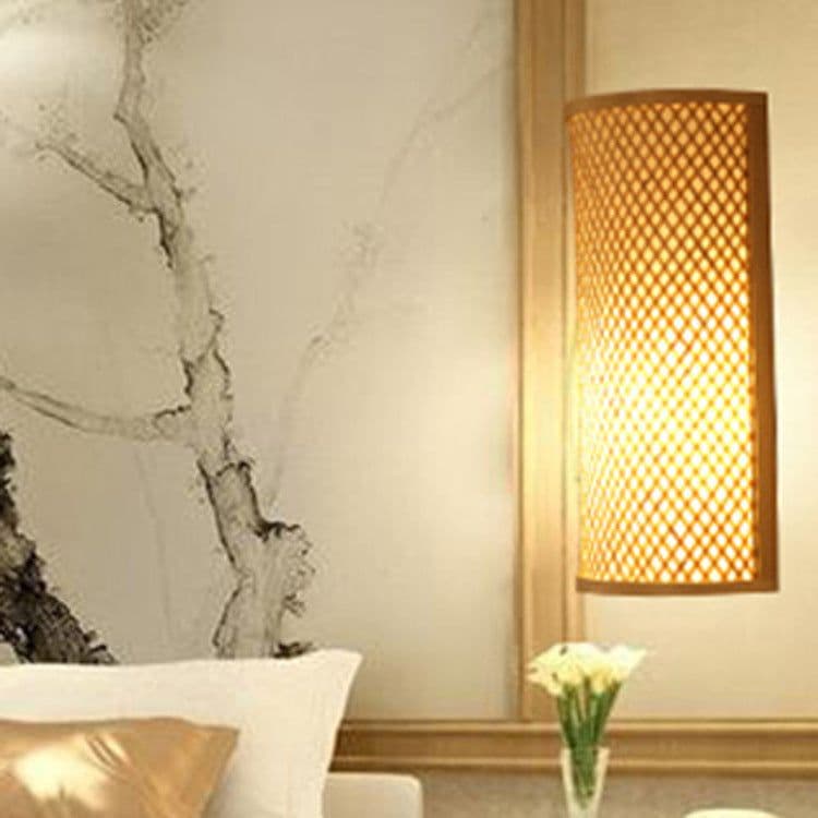 image-Wall Lamp Bamboo And Wood Hotel Special Wall Lamp Wall Lamp