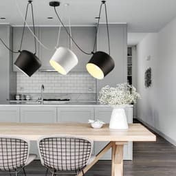 image-Chandelier Modern Restaurant Window LED Lamp Snare Chandelier