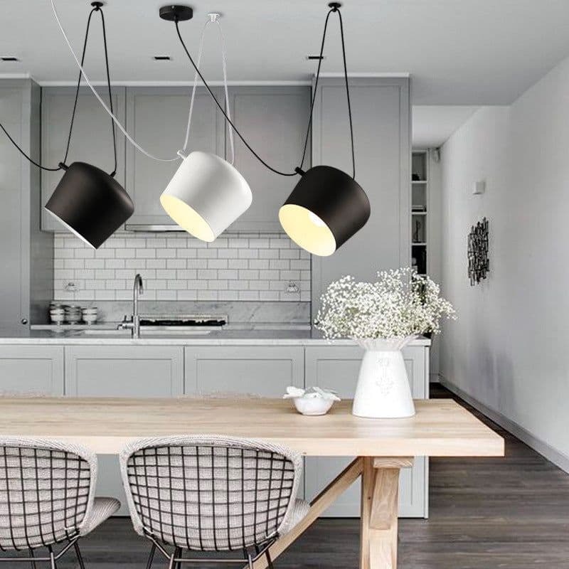 image-Chandelier Modern Restaurant Window LED Lamp Snare Chandelier