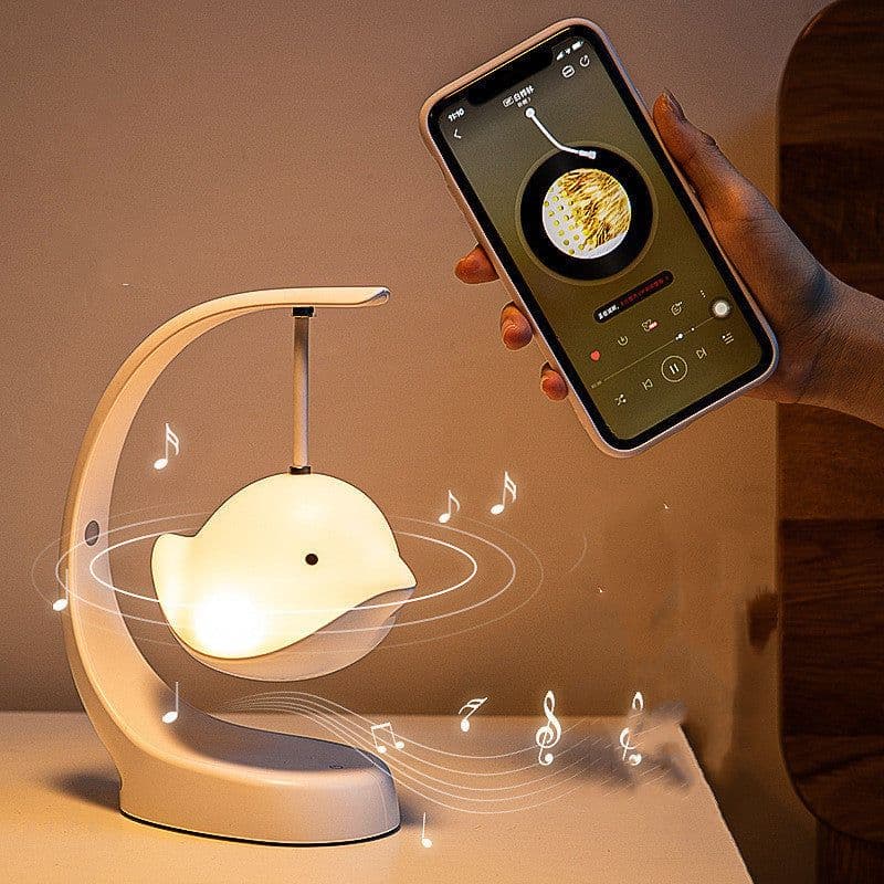 image-USB Baby Sound Machine Multi-Color Stepless Dimming Cute Bird Lamp For Decoration Gift