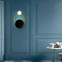 image-Post-modern Ring Wall Lamp Hotel Restaurant Innovative Ring Wall Lamp