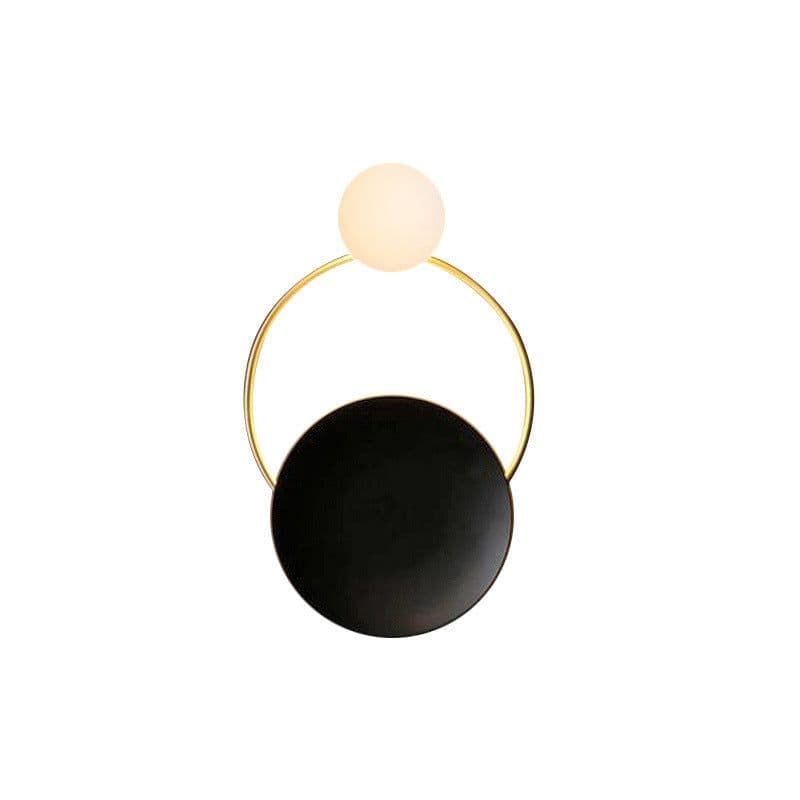 image-Post-modern Ring Wall Lamp Hotel Restaurant Innovative Ring Wall Lamp