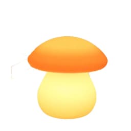 image-LED Night Light Remote Control Rechargeable Desk Lamp Waterproof Mushroom Lamp