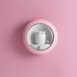 image-Creative Body Induction Cat Night Light Pet Bedroom Atmosphere Lamp Cabinet Light Wall Lamp Human Body Motion Sensor Bedroom Lamps