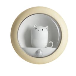 image-Creative Body Induction Cat Night Light Pet Bedroom Atmosphere Lamp Cabinet Light Wall Lamp Human Body Motion Sensor Bedroom Lamps