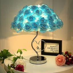 image-Rose Heart-shaped Table Lamp