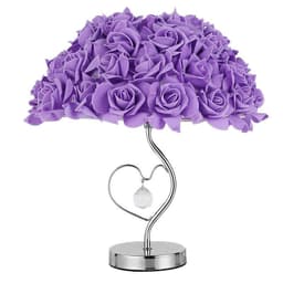 image-Rose Heart-shaped Table Lamp